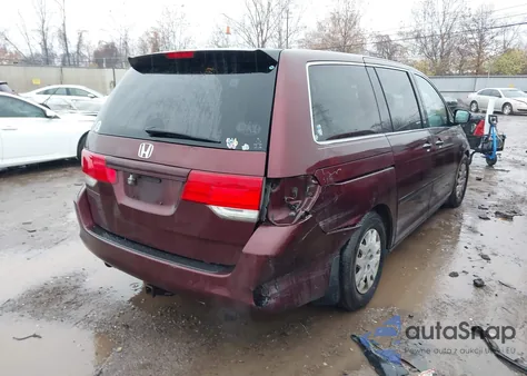 2008 Honda Odyssey Lx из США, поврежденный, VIN 5FNRL38248B034560